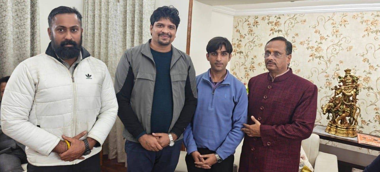 Meeting with Dr. Dinesh Sharma